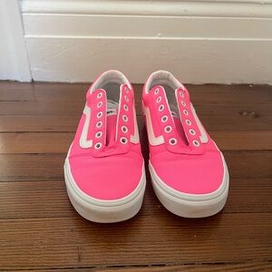 Hot Pink Vans Size 9 Brand New